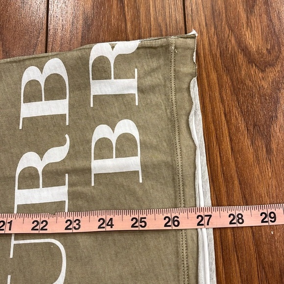 Burberry Brit Logo Scoop Neck Cotton Tee - Picture 12 of 15